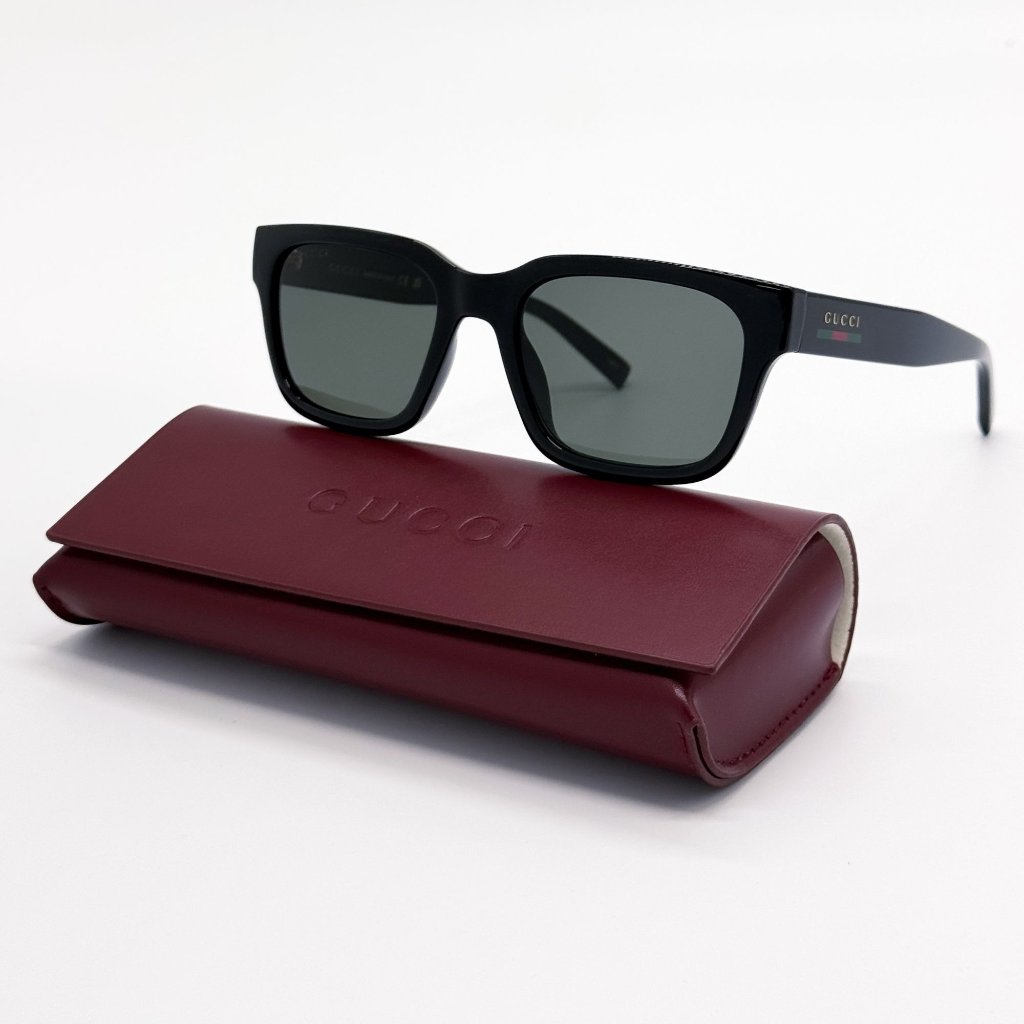 New Gucci Sunglasses Gg1857s 001 Black Men Eyewear Gucci